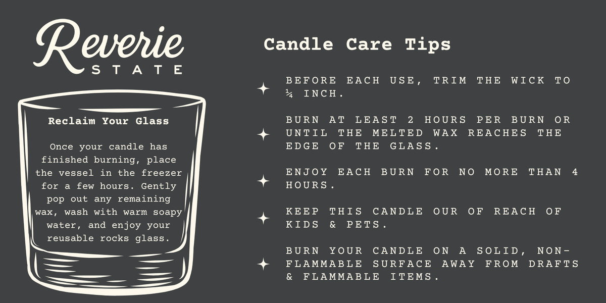 Leaves on the Sidewalk Candle