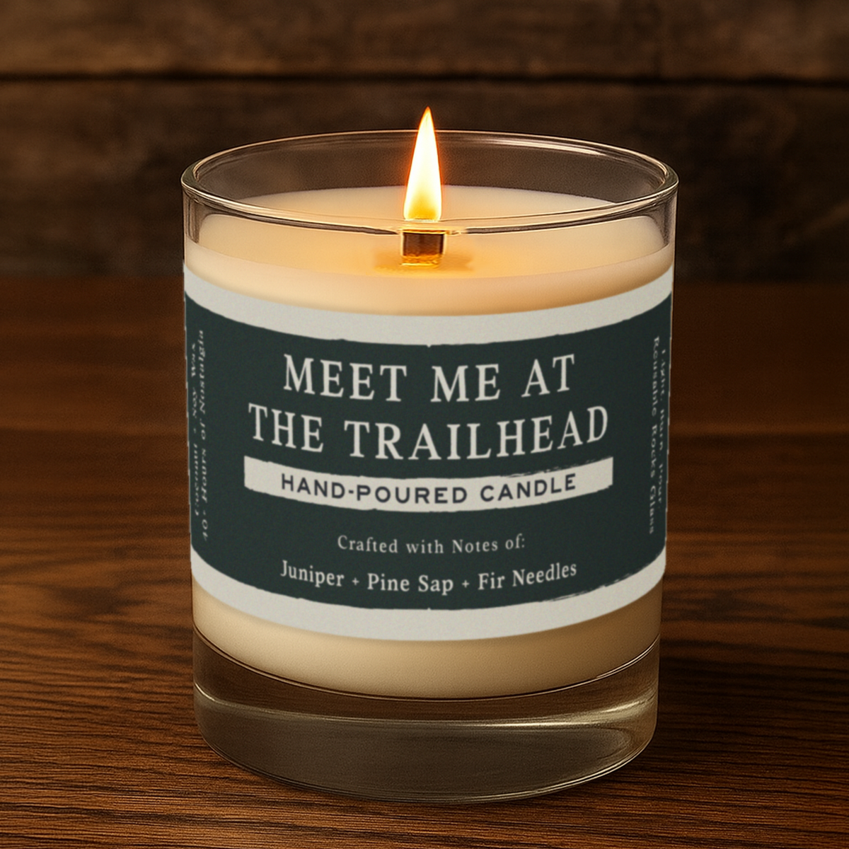 Meet Me at the Trailhead Candle