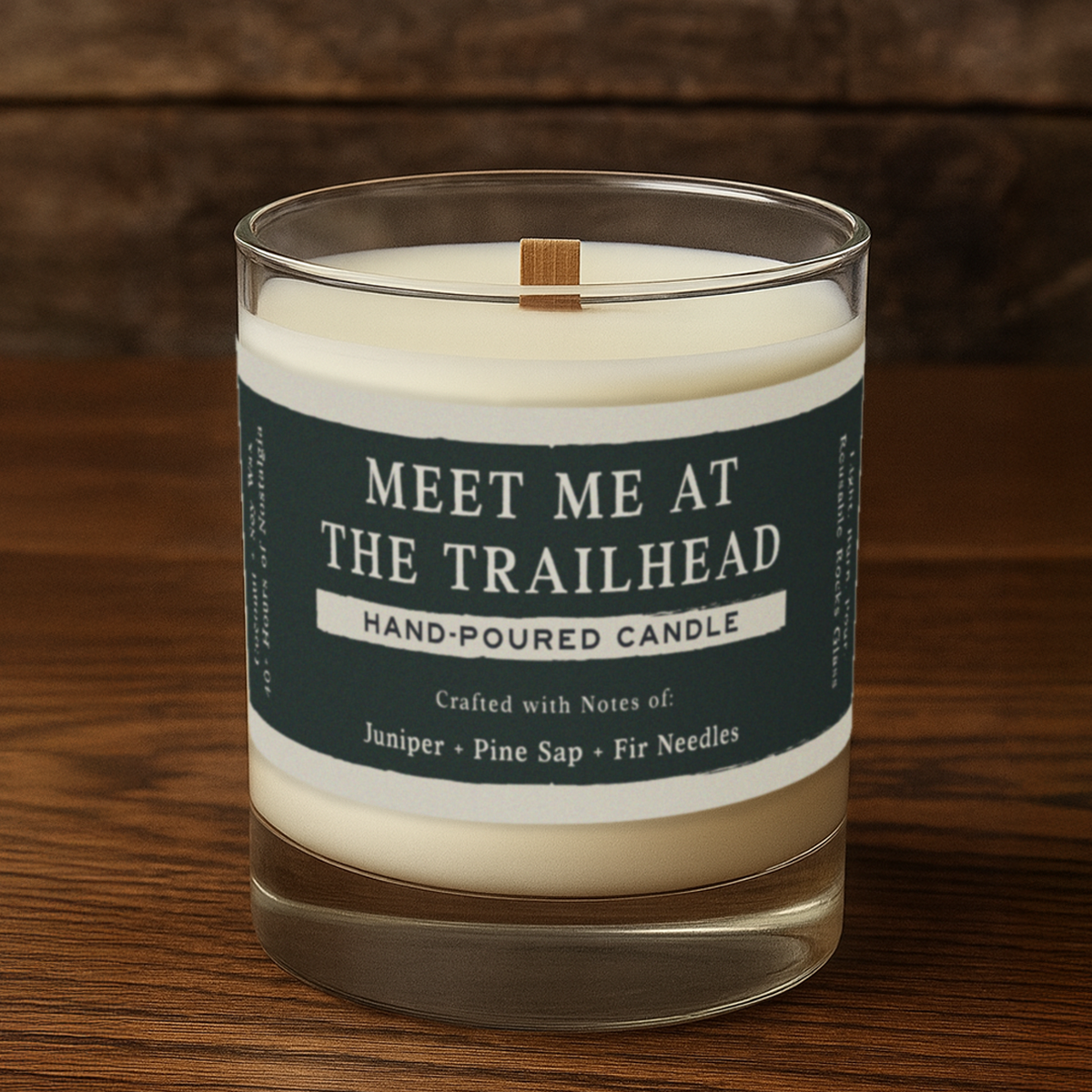 Meet Me at the Trailhead Candle