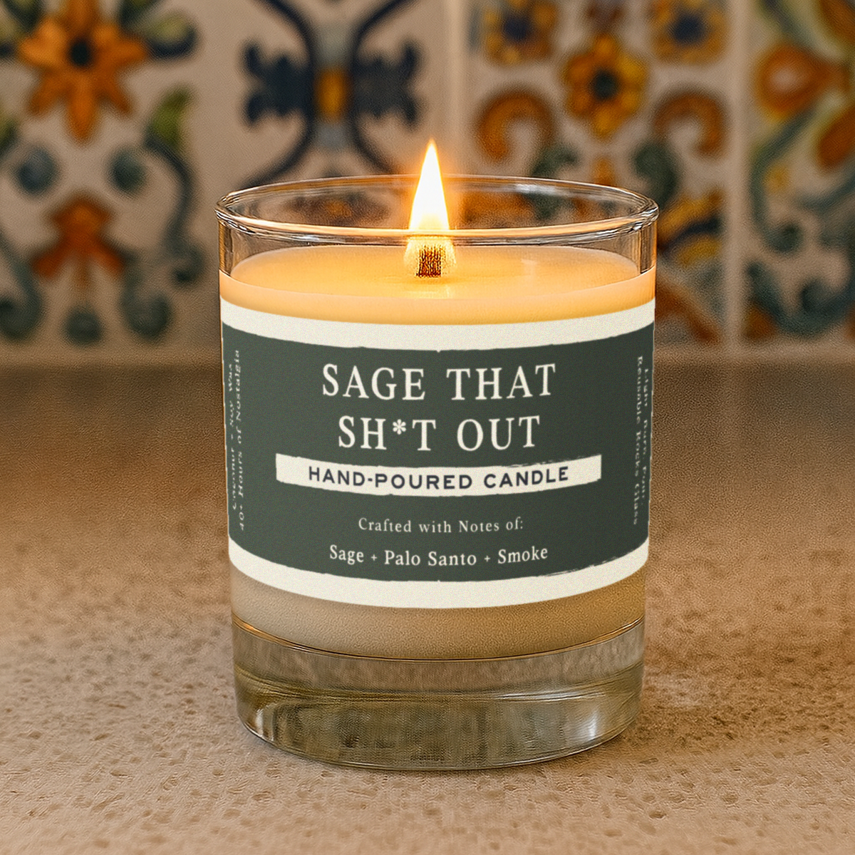 Sage That Sh*t Out Candle