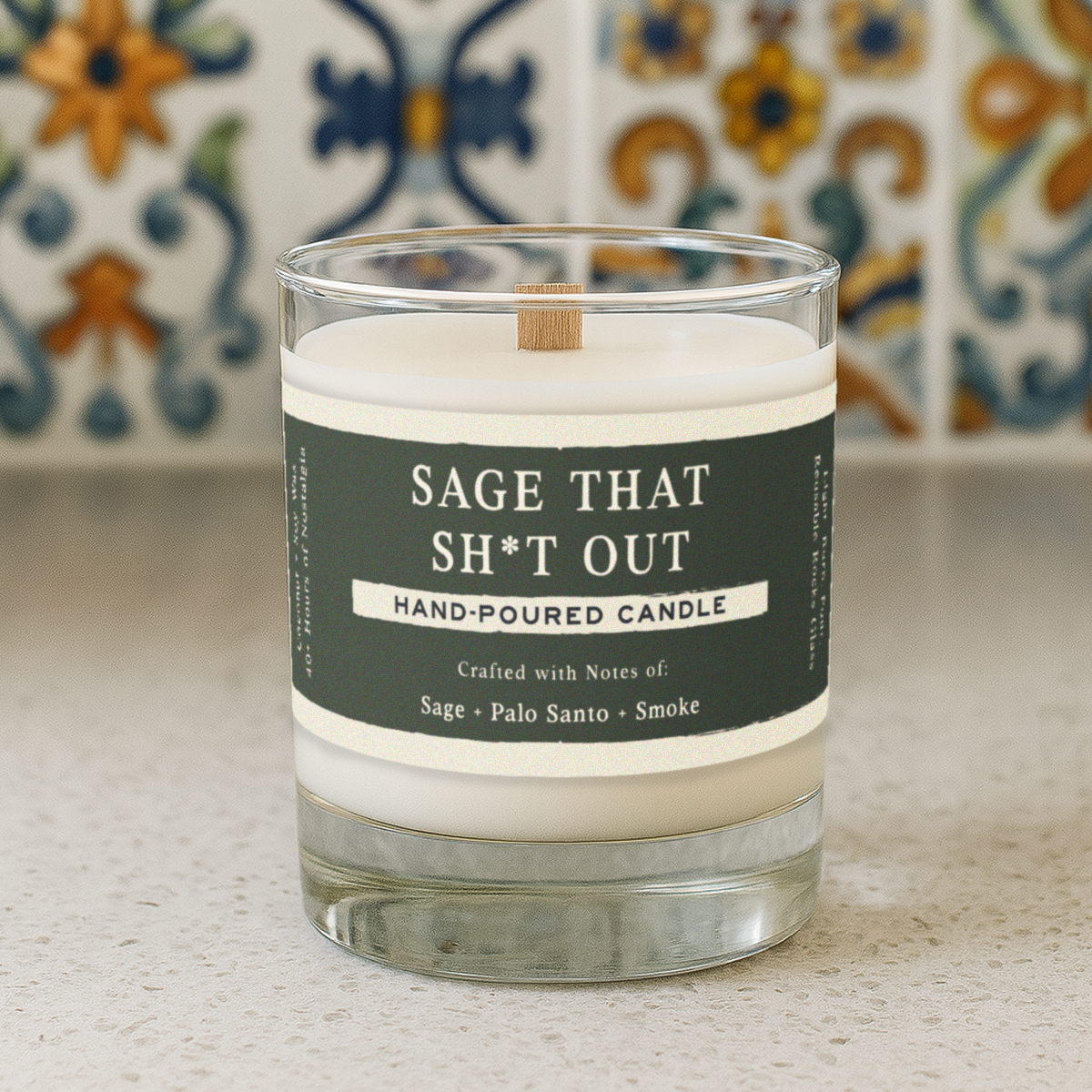 Sage That Sh*t Out Candle
