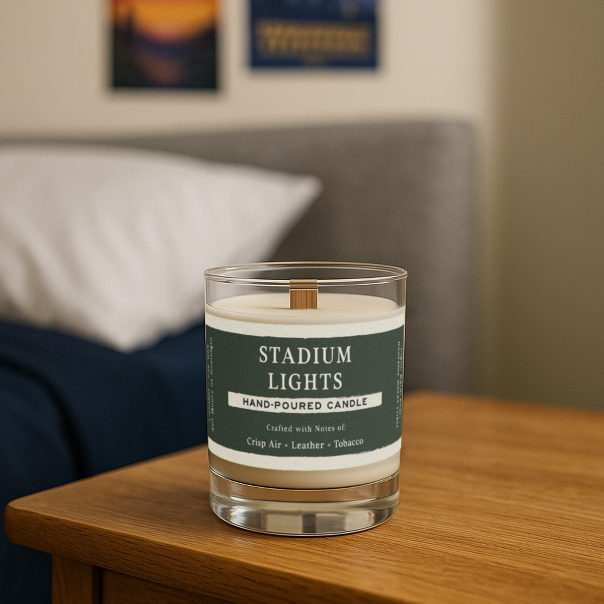 Stadium Lights Candle