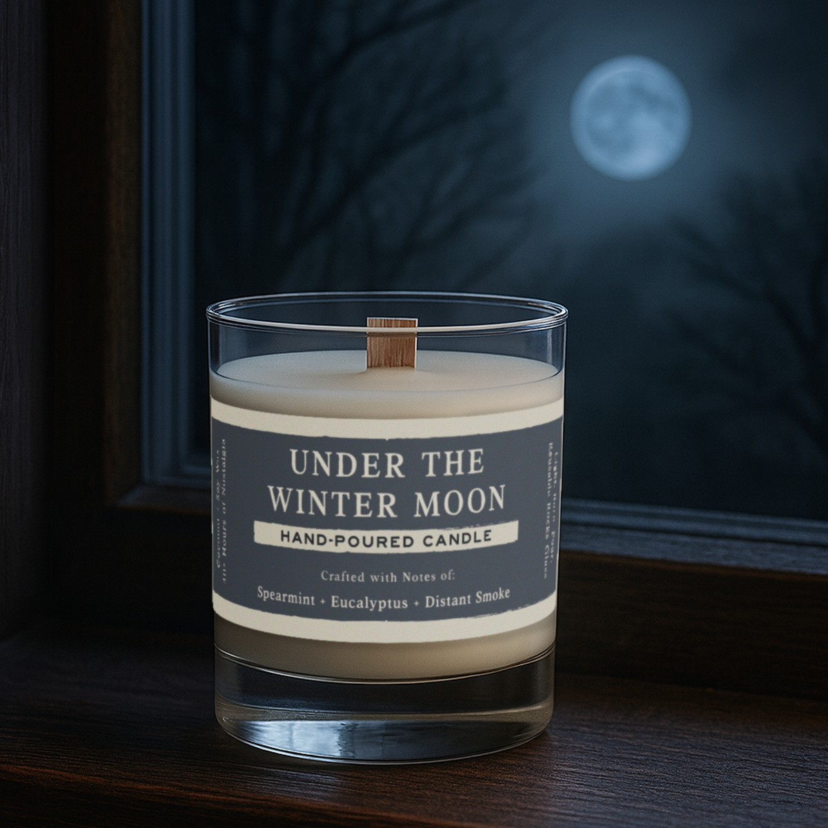 Under the Winter Moon Candle
