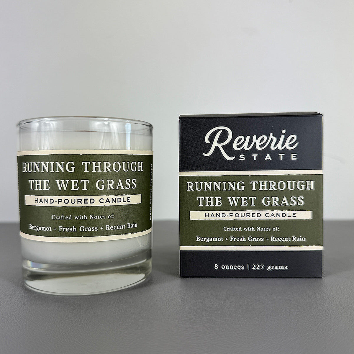 Running Through the Wet Grass Candle