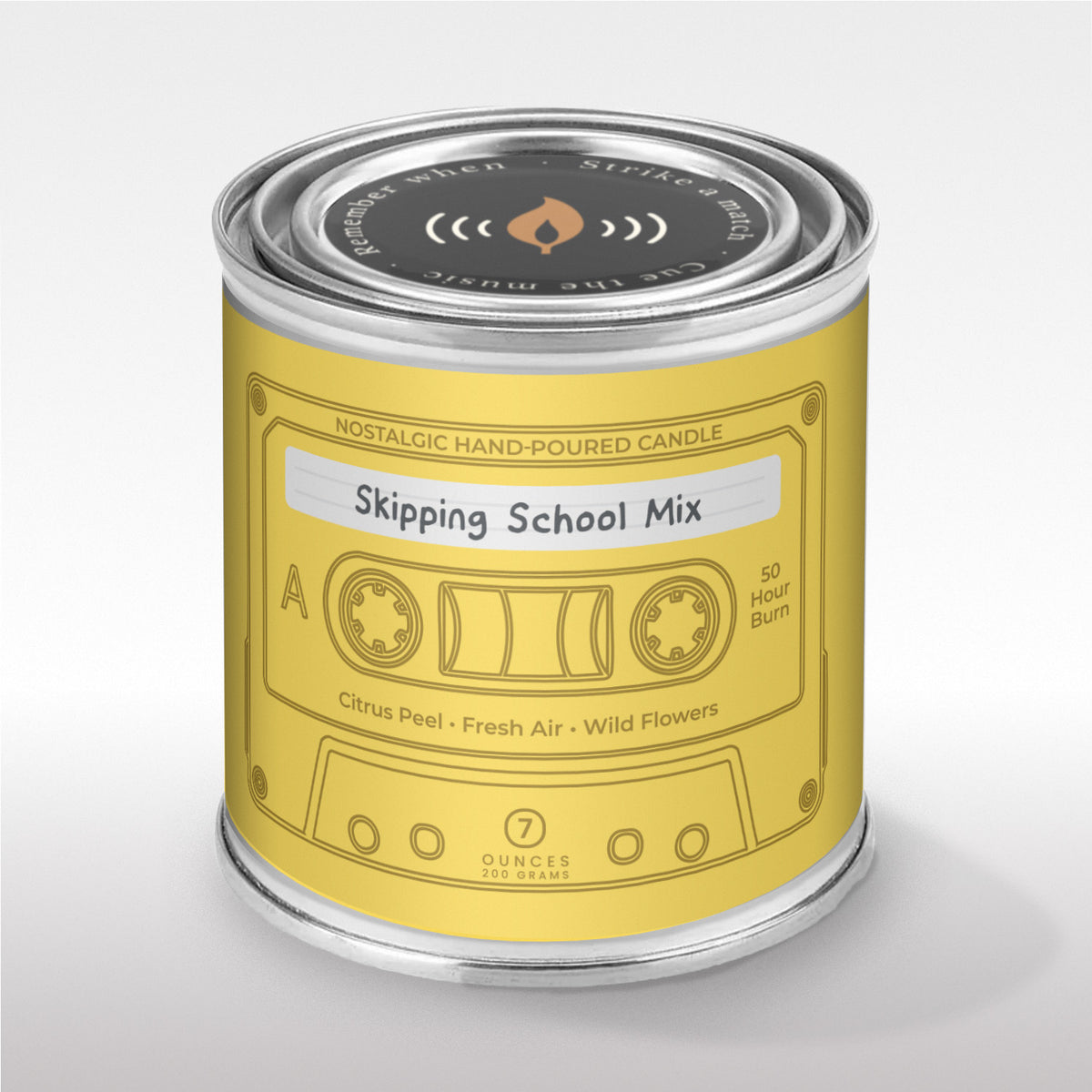 Skipping School Soundtrack Mix Candle