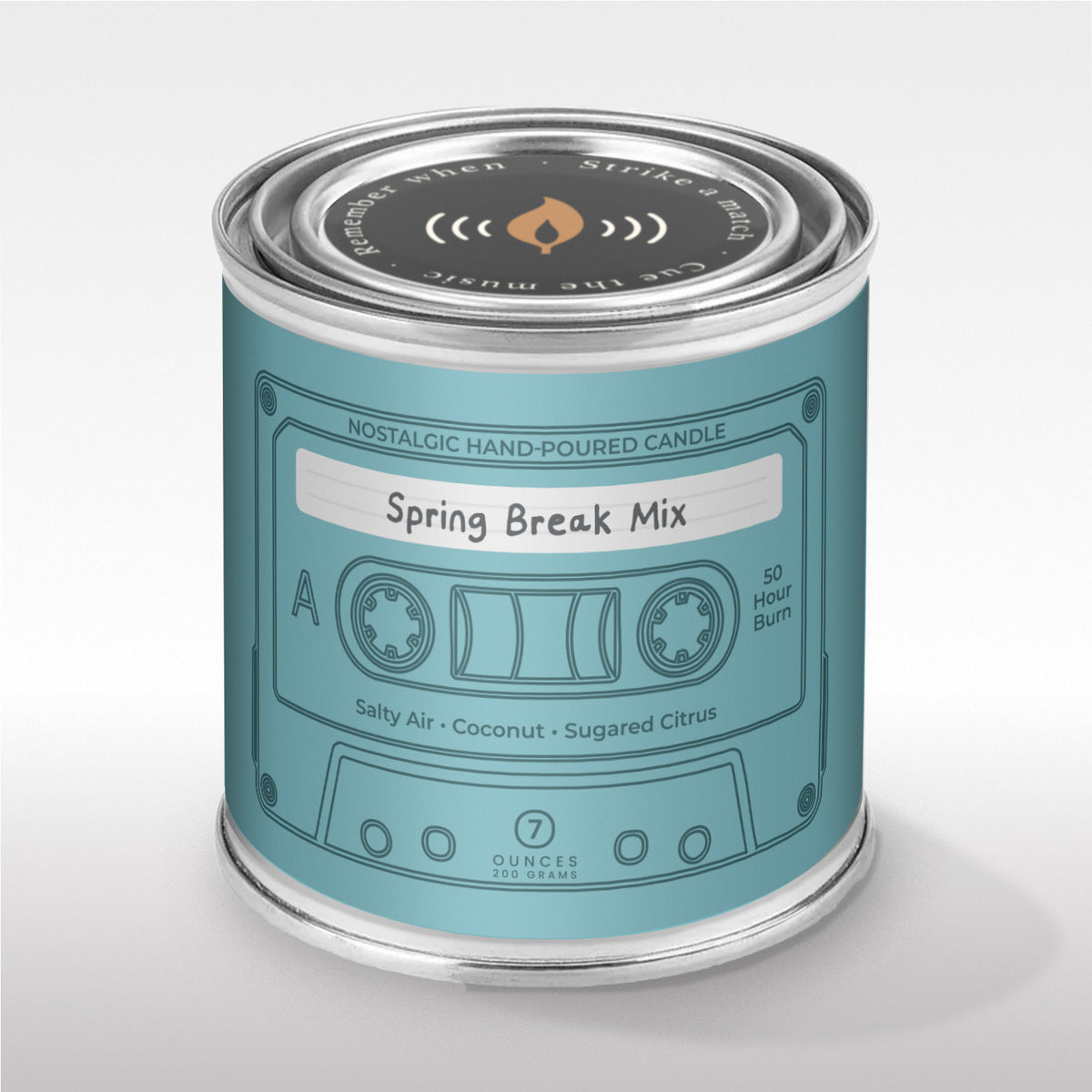 Spring Break Soundtrack Mix Candle