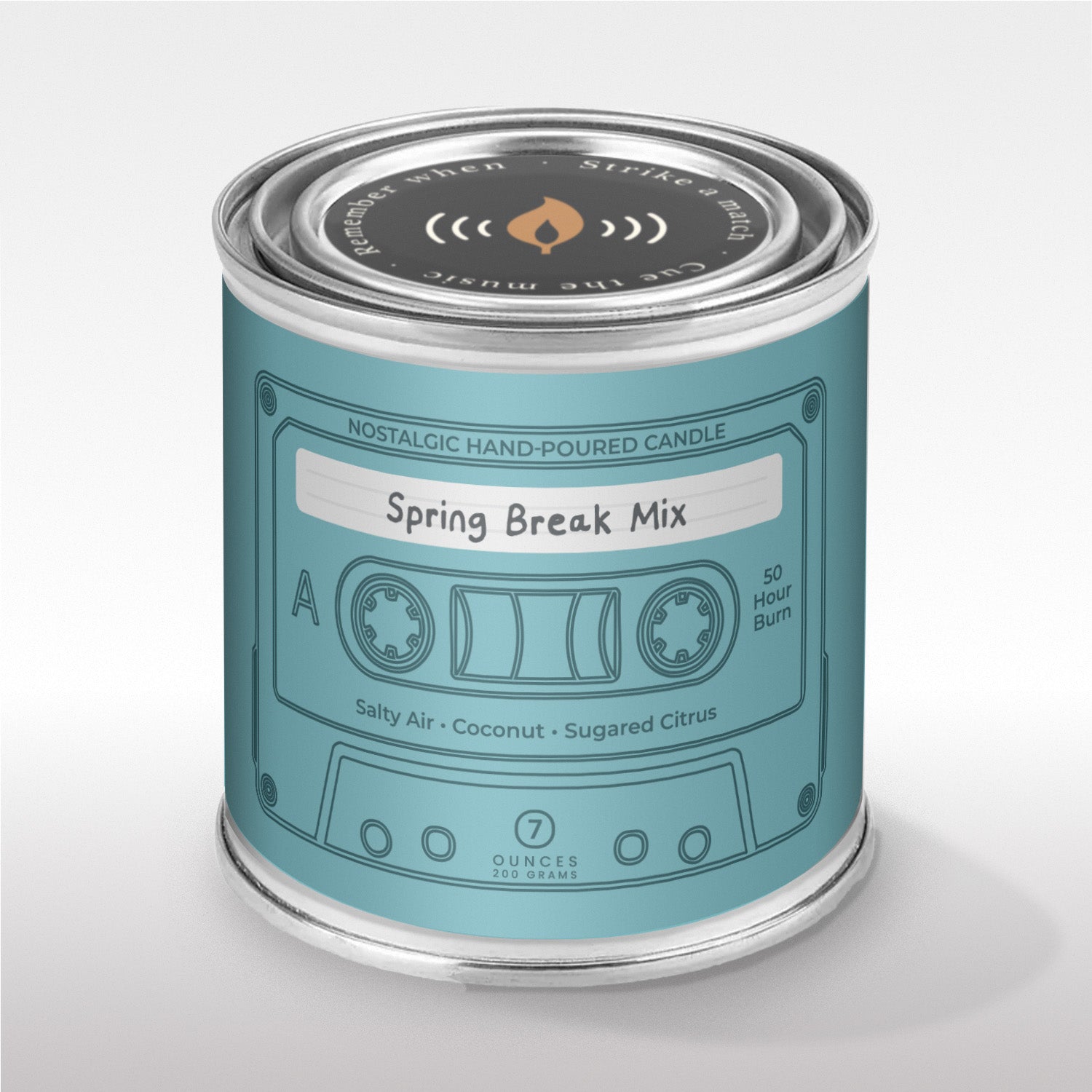 Spring Break Soundtrack Mix Candle